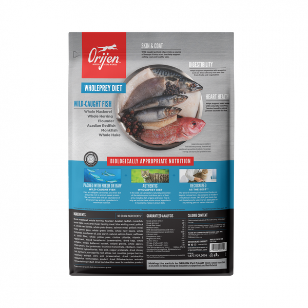 ORIJEN Six Fish Dry Cat Food