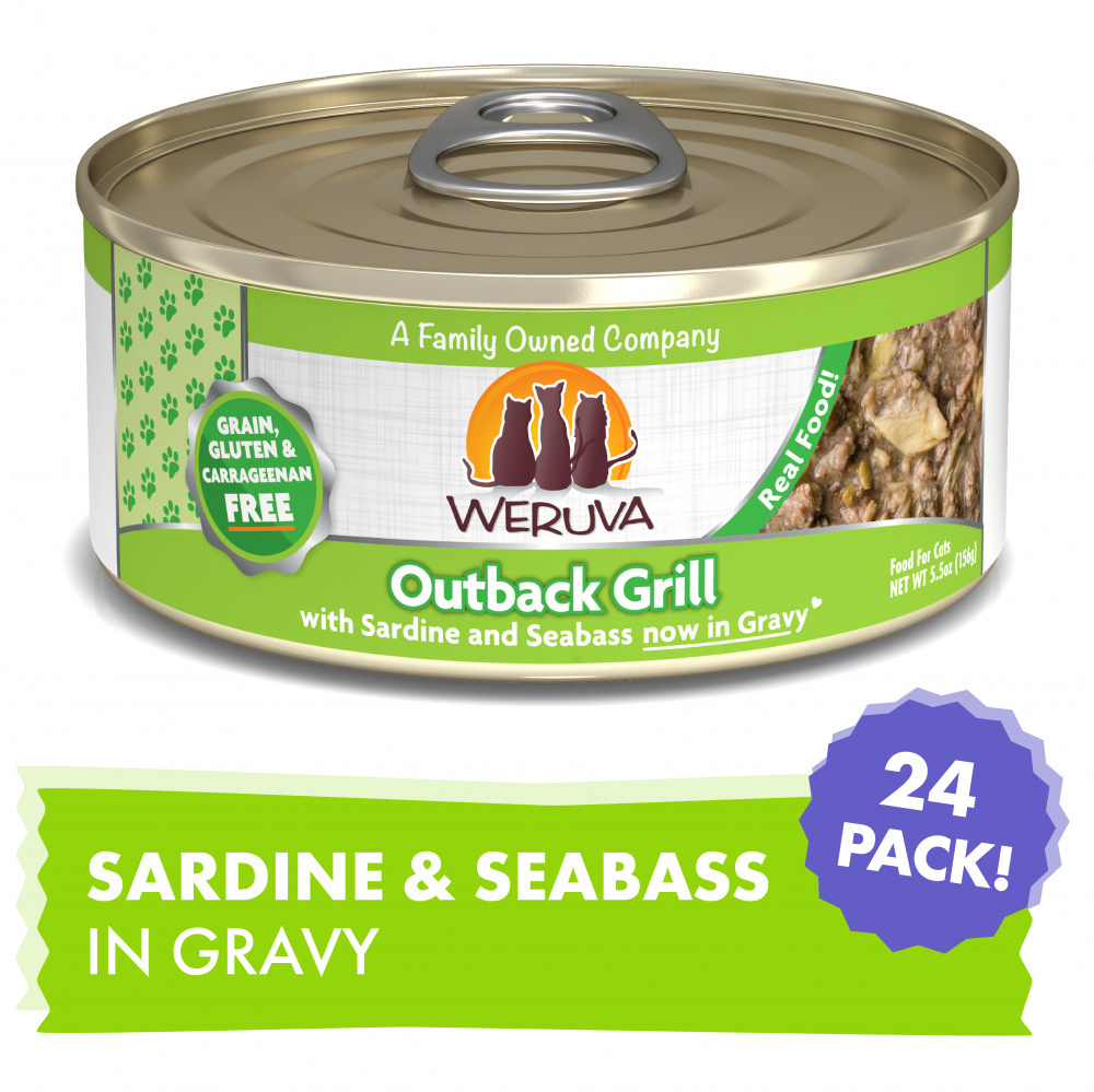 Weruva Outback Grill With Trevally and Barramundi Canned Cat Food Weruva Outback Grill With Trevally and Barramundi Canned Cat Food