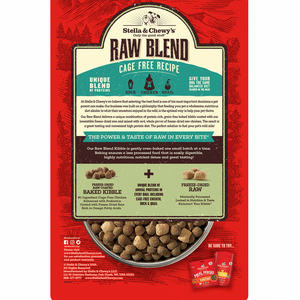 Stella & Chewy's Raw Blend Kibble Cage Free Recipe Dry Dog Food