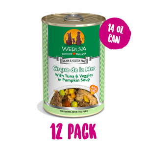 Weruva Cirque de la Mer with Tuna & Veggies in Pumpkin Soup Canned Dog Food