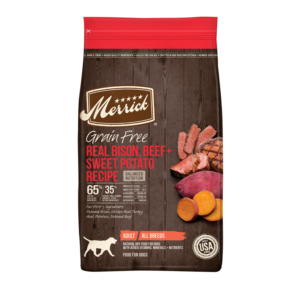 Merrick grain free dry dog food 2025
