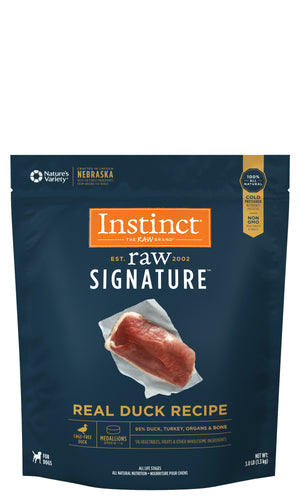 Instinct Canine Raw Signature Frozen Medallions Real Rabbit Recipe