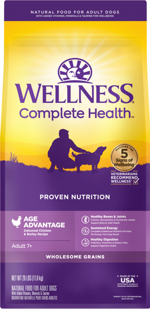 Wellness Complete Health Natural Senior Health Chicken Recipe Dry Dog Food