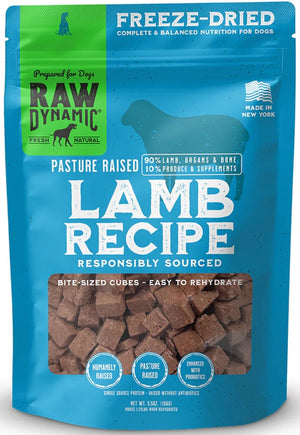 Raw Dynamic Dog Freeze Dried Lamb