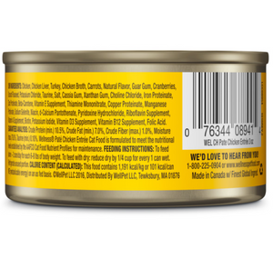 Wellness Complete Health Natural Grain Free Chicken Pate Wet Canned Cat Food