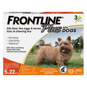 Frontline Plus for Dog 5-22lbs