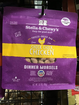 S&C C FD Chick Chick Chicken Morsels 3.5oz