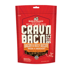 Stella & Chewy Cravin Bacon Bites Bacon and Beef 8.25oz