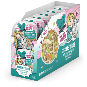 Weruva Bff Fun Size Meals Kiss Me Thrice 2.75-oz. Cups Case of 12