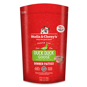 Duck Duck Goose Freeze-Dried Raw Dinner Patties