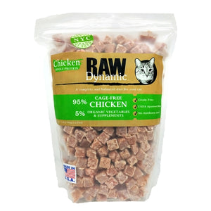 Raw Dynamic Frozen Chicken Formula for Cats